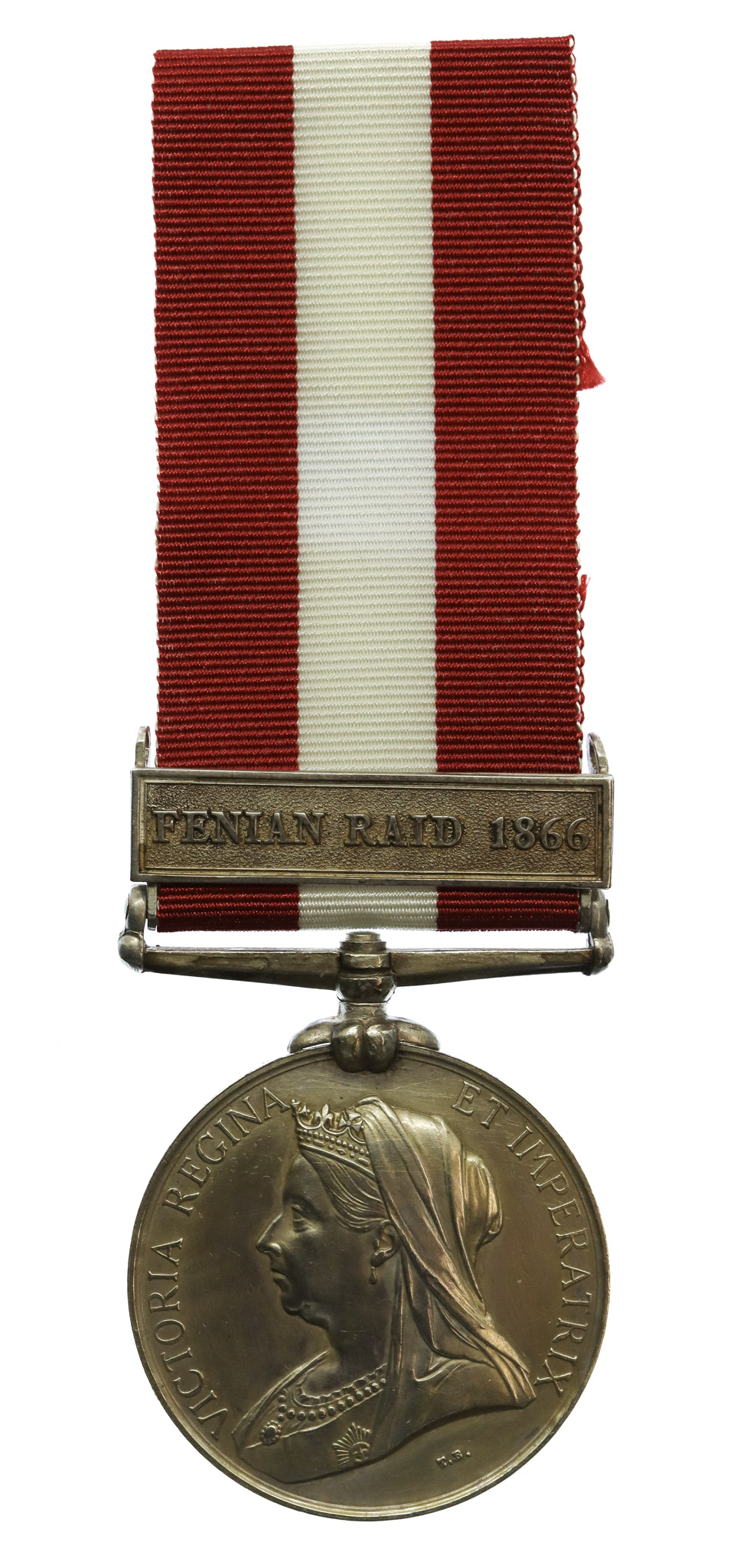 Canada General Service Medal 1866-1870 (Clasp - Fenian Raid 1866) - Pte. G. Cooper, 1st Storrington Rifle Company