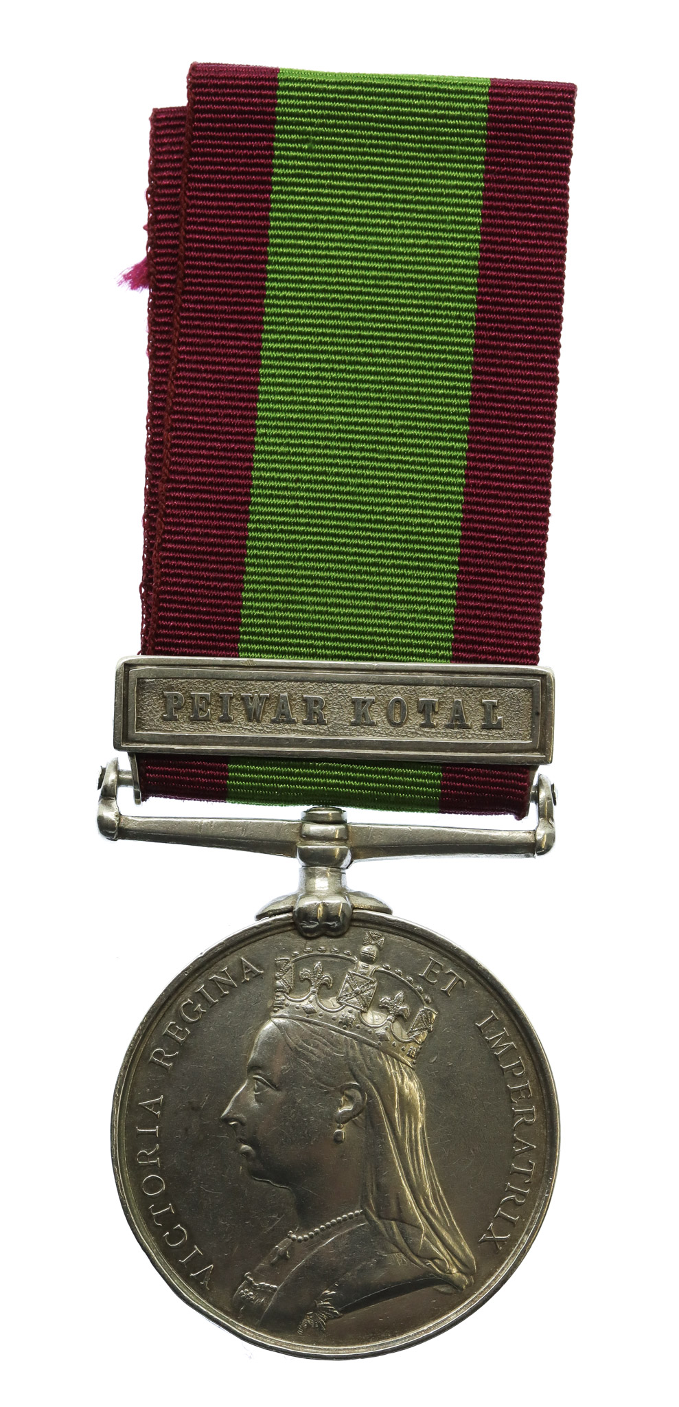 Afghanistan 1878-80 Medal (Clasp - Peiwar Kotal) - Pte. J. Goldstraw, 2nd Bn. 8th (The King's) Regiment of Foot