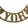 West Yorkshire Regiment (W.YORK) Shoulder Title