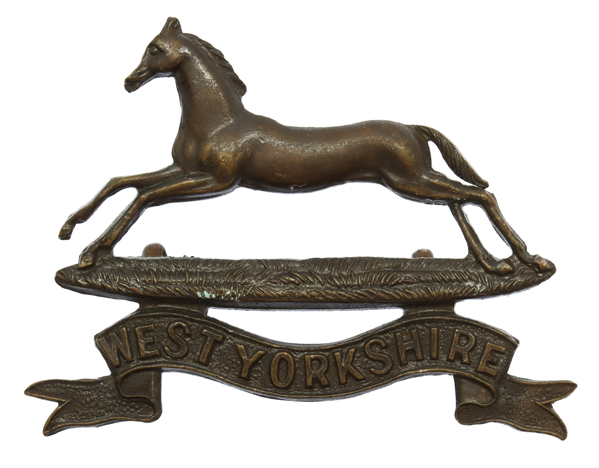 West Yorkshire Regiment Officer's Service Dress Collar Badge