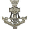 Green Howards Anodised (Staybrite) Cap Badge