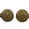 Pair of Royal Irish Fusiliers Collar Badges