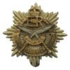 Gurkha Transport Regiment Bi-Metal Cap Badge - Queens Crown