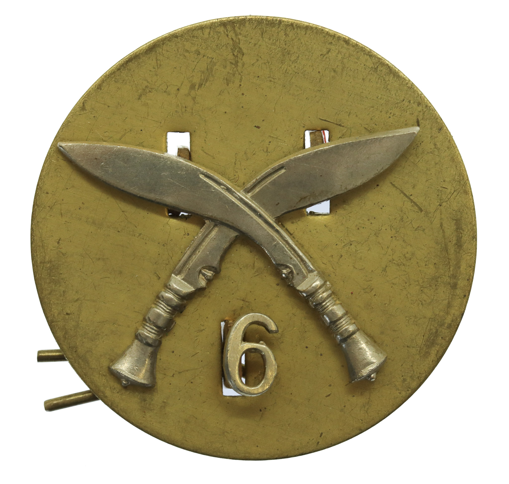 6th Gurkha Rifles Cap Badge