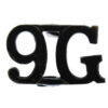 9th Gurkha Rifles (9G) Shoulder Title