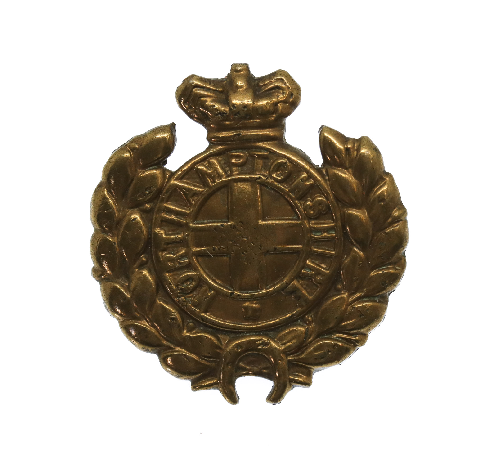 Victorian Northamptonshire Regiment Collar Badge