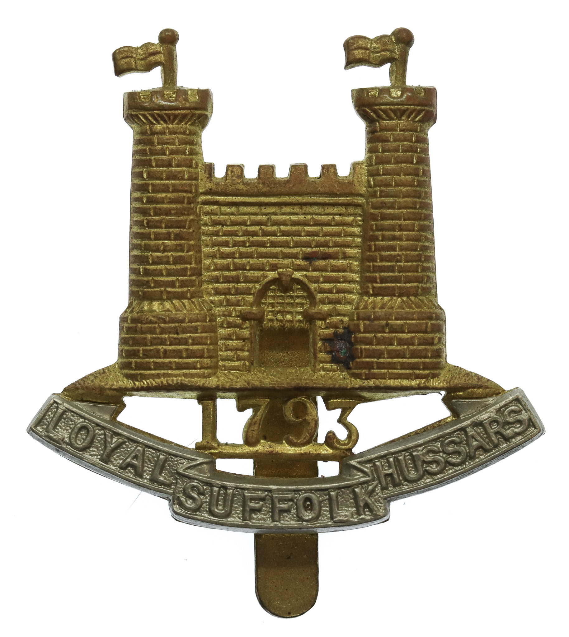 Loyal Suffolk Hussars Cap Badge