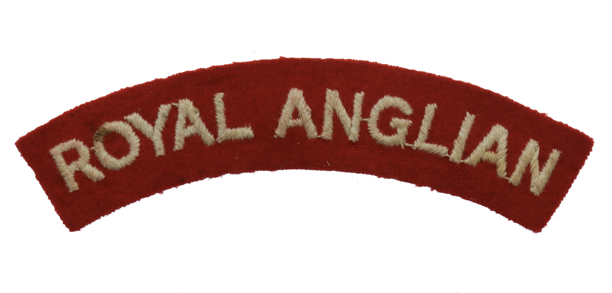 Royal Anglian Regiment (ROYAL ANGLIAN) Cloth Shoulder Title