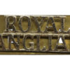 Royal Anglian Regiment (ROYAL/ANGLIAN) Anodised (Staybrite) Shoulder Title