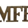 Military Foot Police (M.F.P.) Shoulder Title