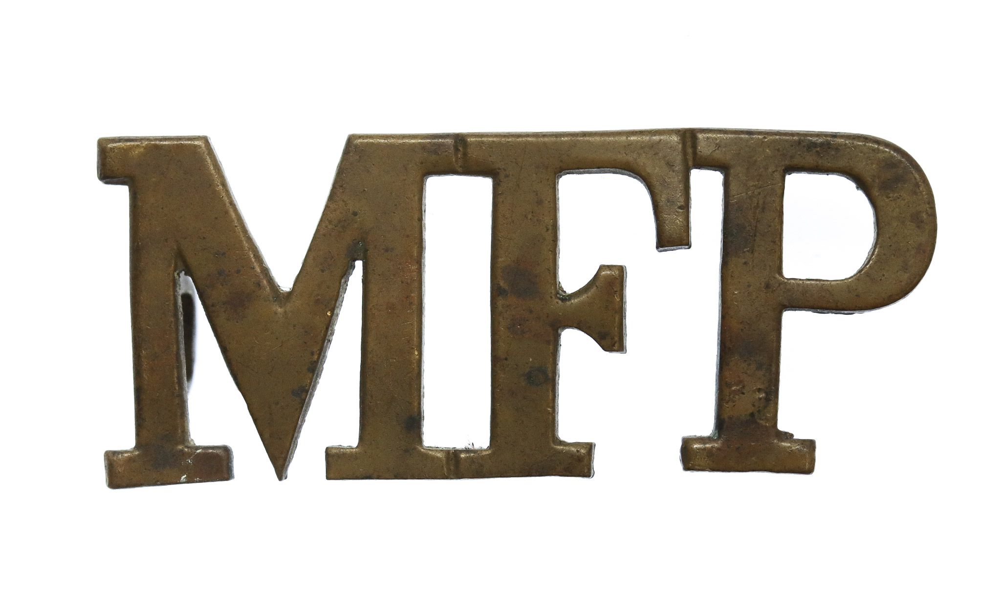 Military Foot Police (M.F.P.) Shoulder Title