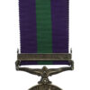 General Service Medal (Clasp - Palestine 1945-48) - Sigmn. K.A.S. Adams, Royal Signals