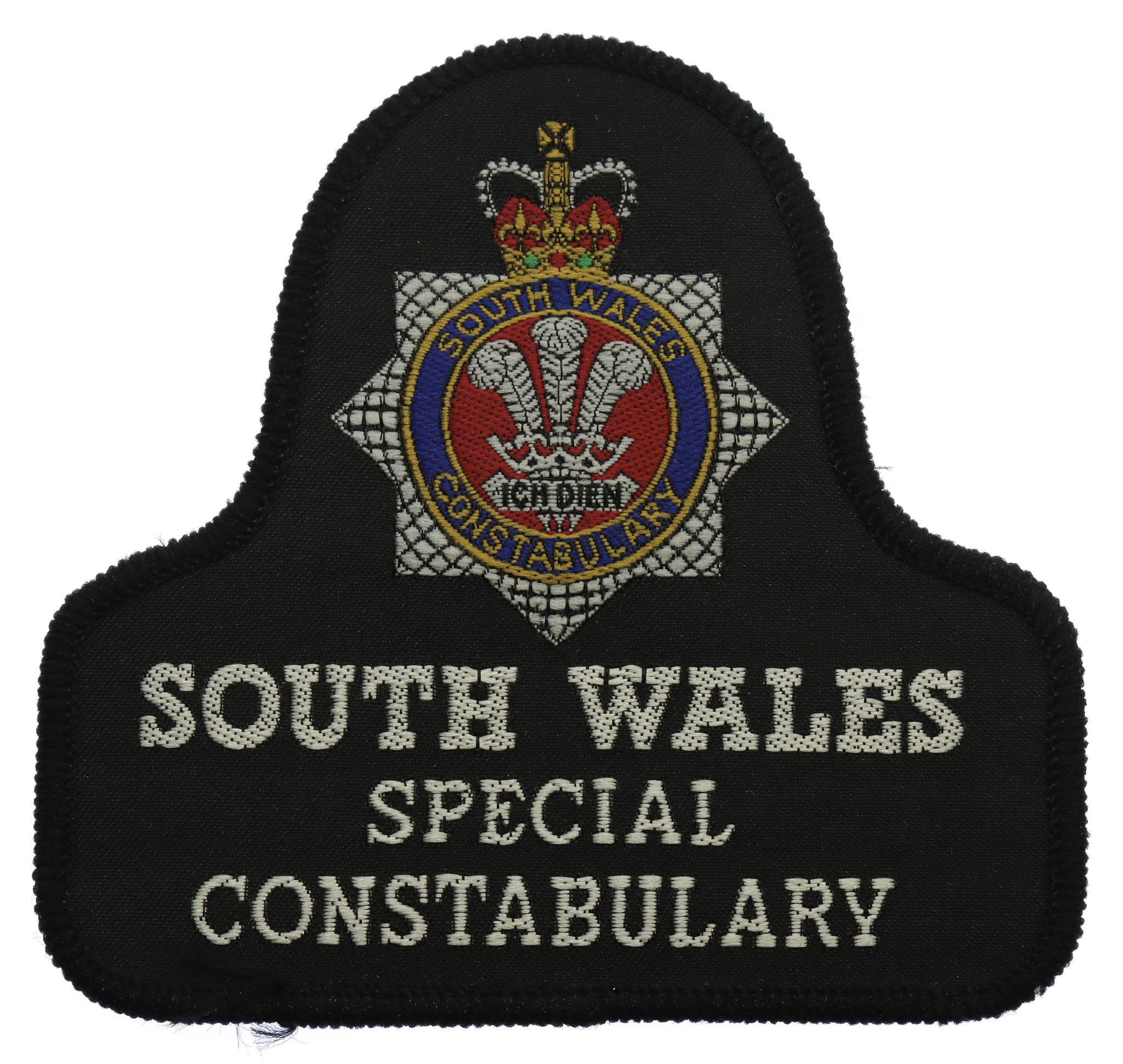 South Wales Special Constabulary Cloth Bell Patch Badge
