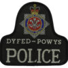 Dyfed-Powys Police Cloth Bell Patch Badge