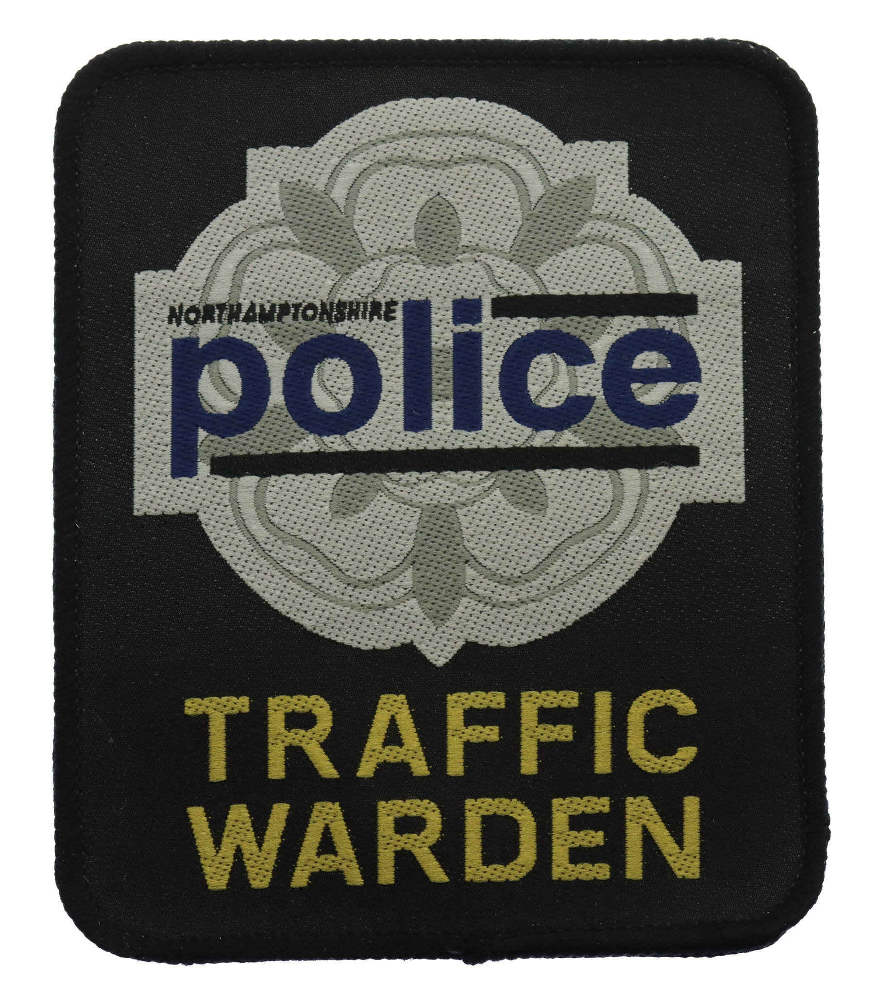 Northamptonshire Police Traffic Warden Cloth Patch Badge