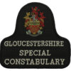 Gloucestershire Special Constabulary Cloth Bell Patch Badge