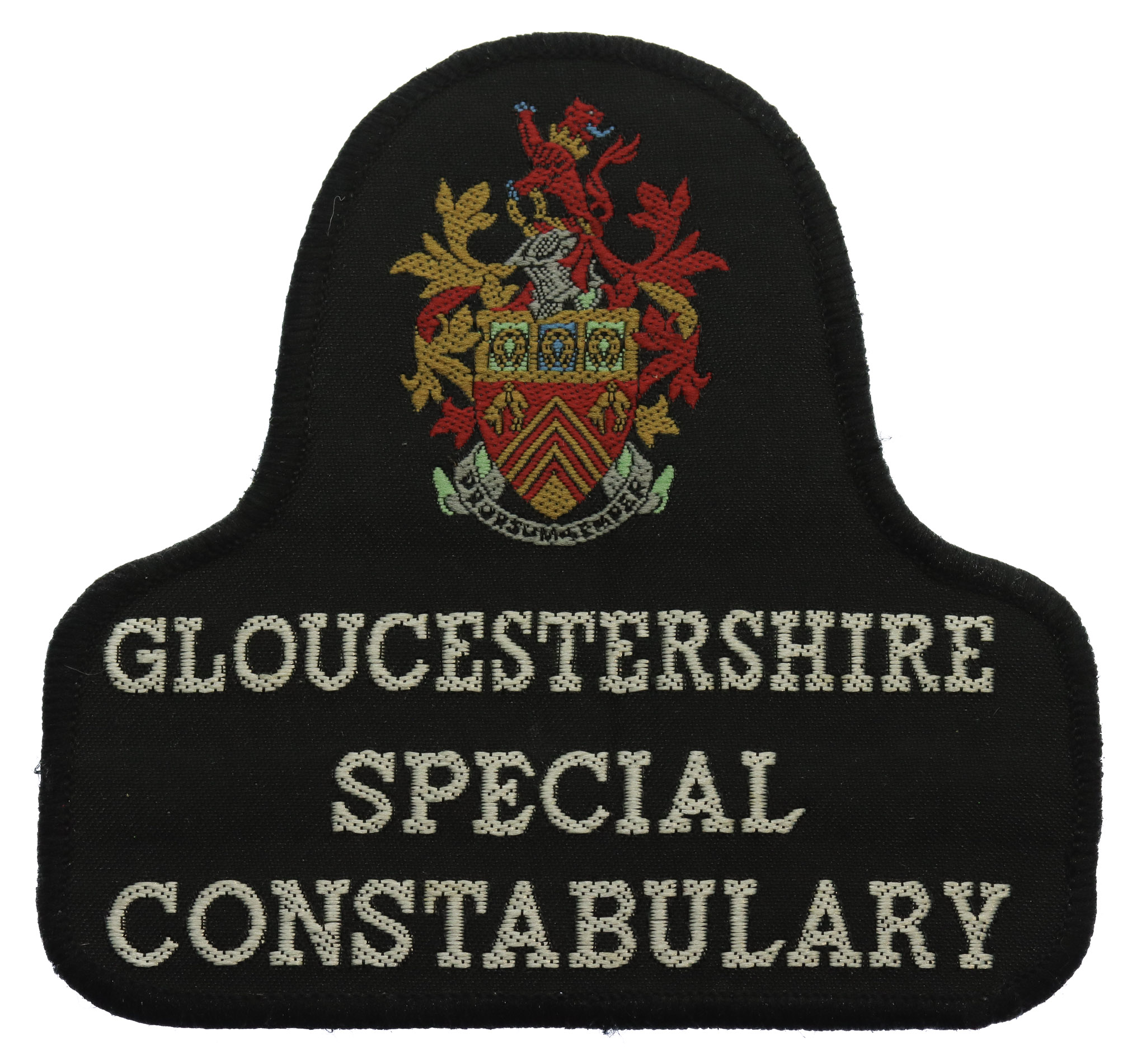 Gloucestershire Special Constabulary Cloth Bell Patch Badge