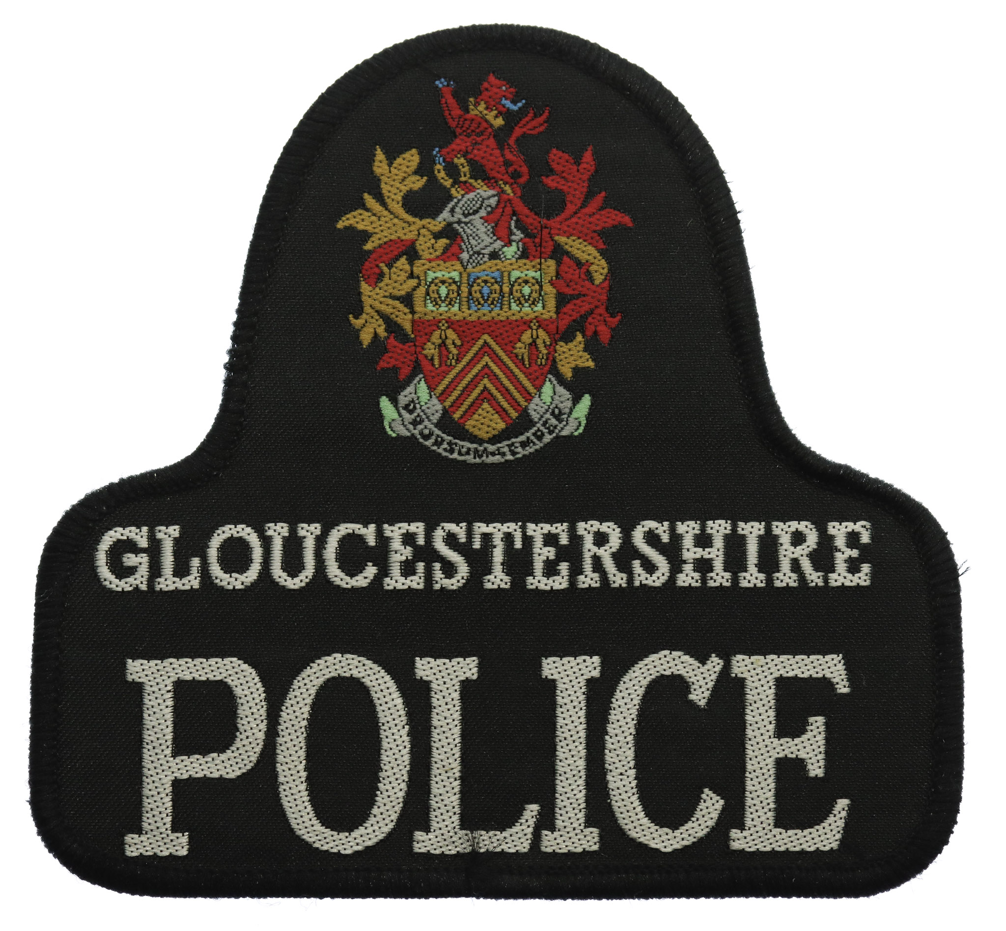 Gloucestershire Police Cloth Bell Patch Badge