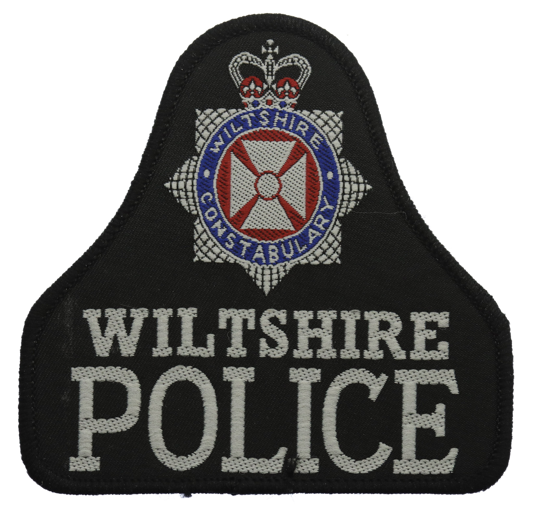 Wiltshire Constabulary Police Cloth Bell Patch Badge