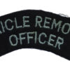 Metropolitan Police Vehicle Removal Officer Cloth Shoulder Title