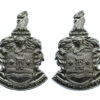 Pair of Gateshead Borough Police Collar Badges
