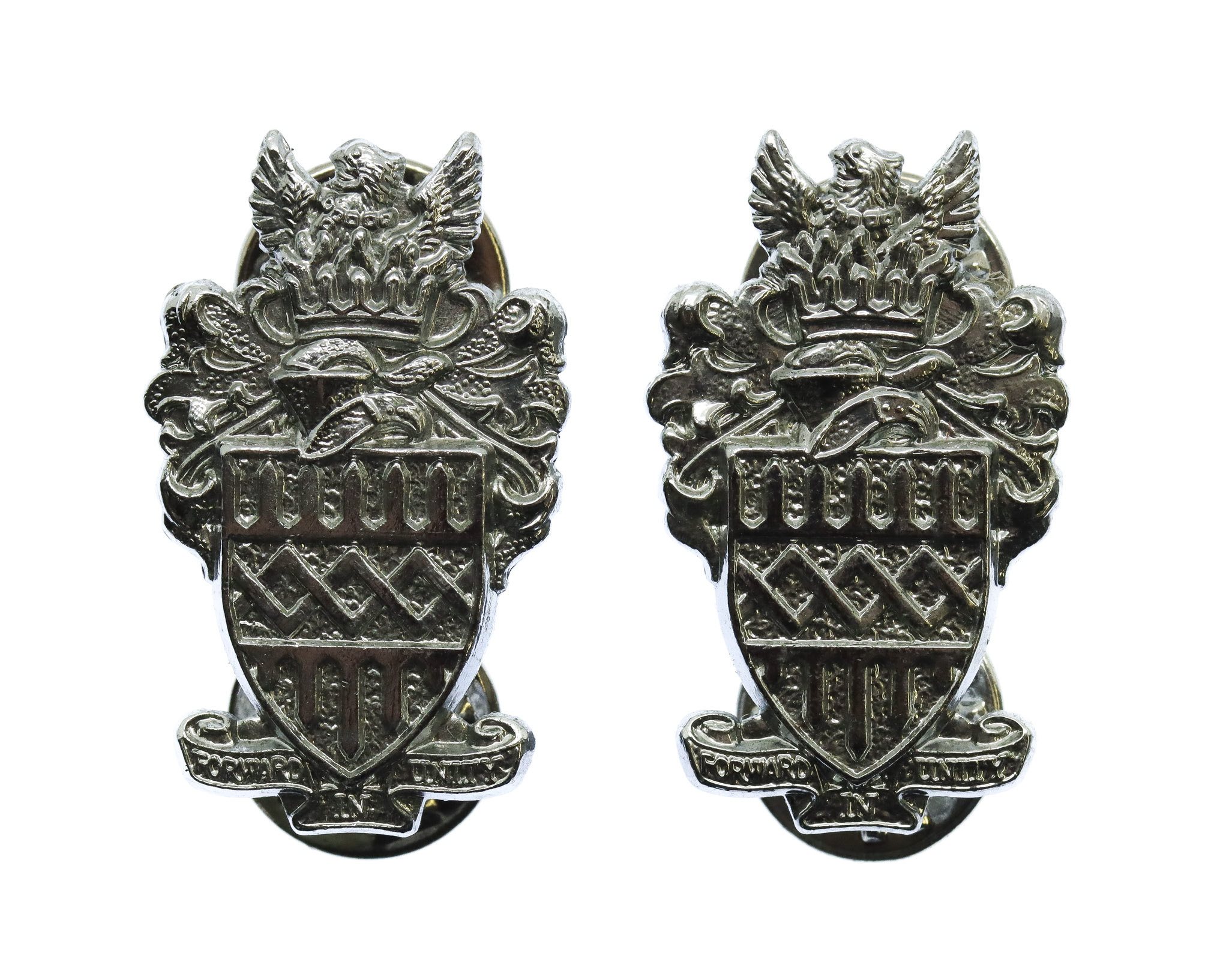 Pair of West Midlands Police Collar Badges