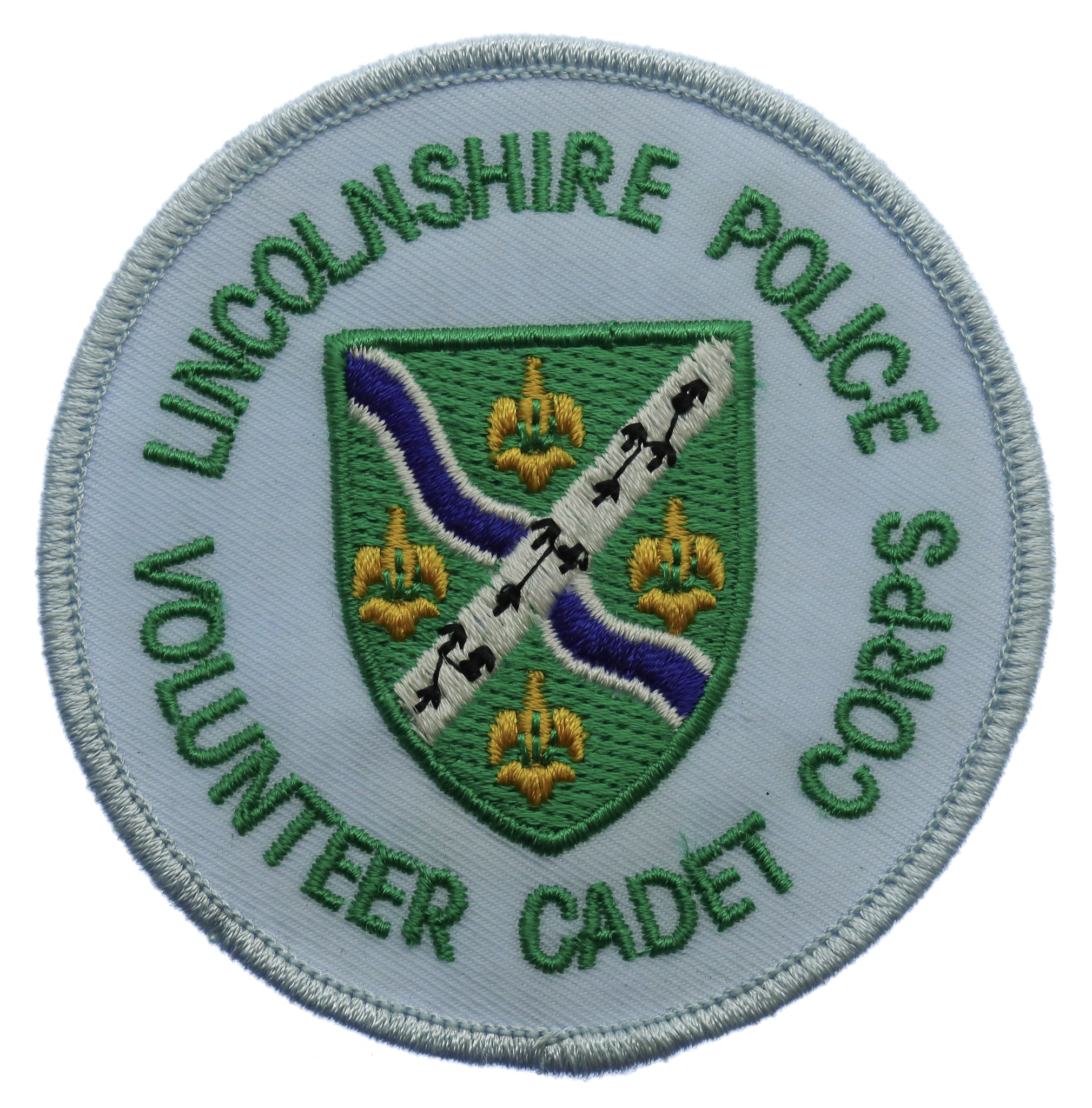 Lincolnshire Police Volunteer Cadet Corps Cloth Patch Badge