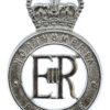 Northumbria Police Cap Badge - Queen's Crown