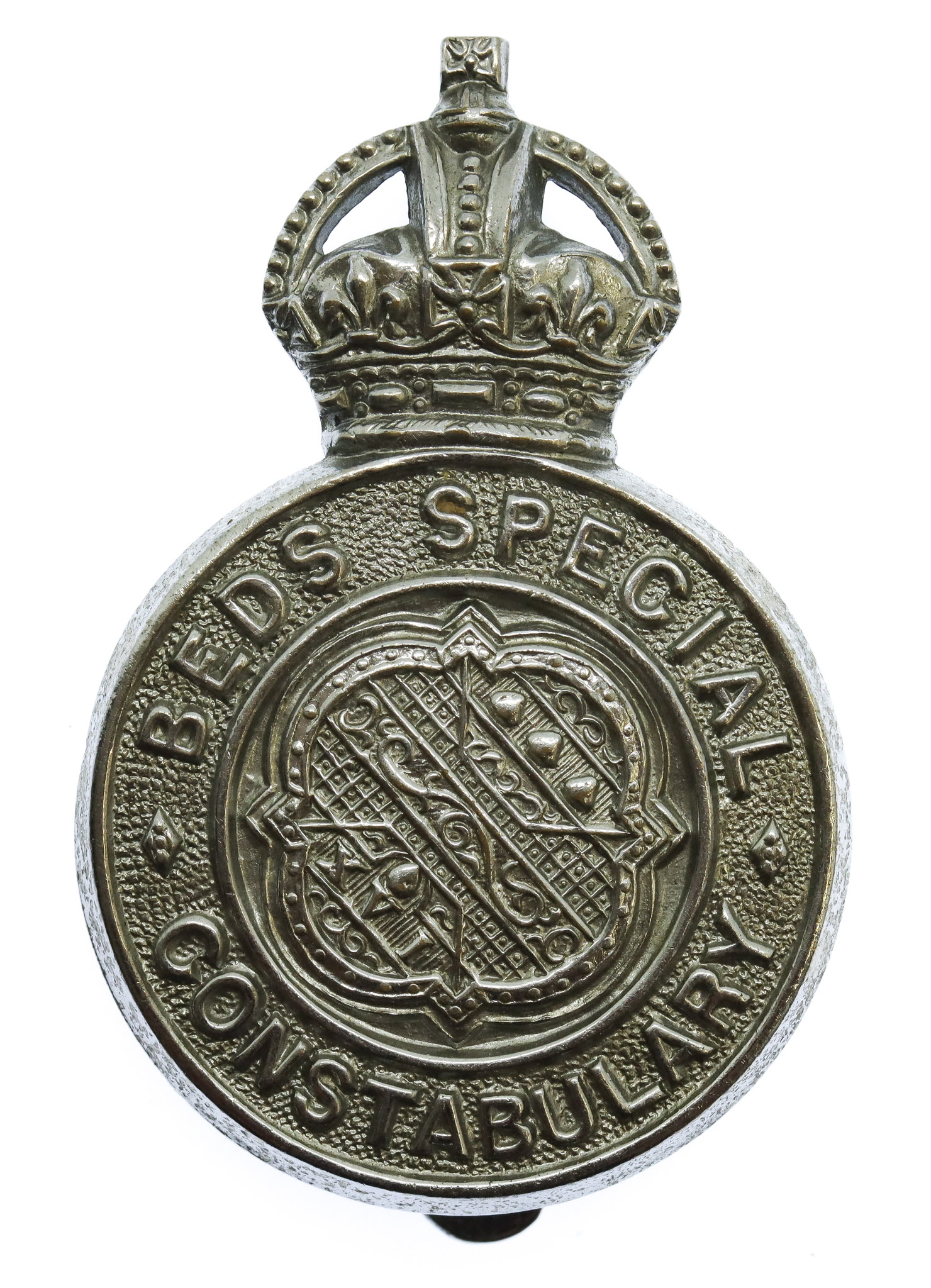 Bedfordshire Special Constabulary Cap Badge - King's Crown
