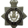 Nottinghamshire Constabulary Senior Officer's Enamelled Cap Badge - King's Crown (Missing one lug)