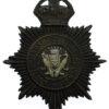 Nottinghamshire Constabulary Night Helmet Plate (Peacocks COA Centre) - King's Crown