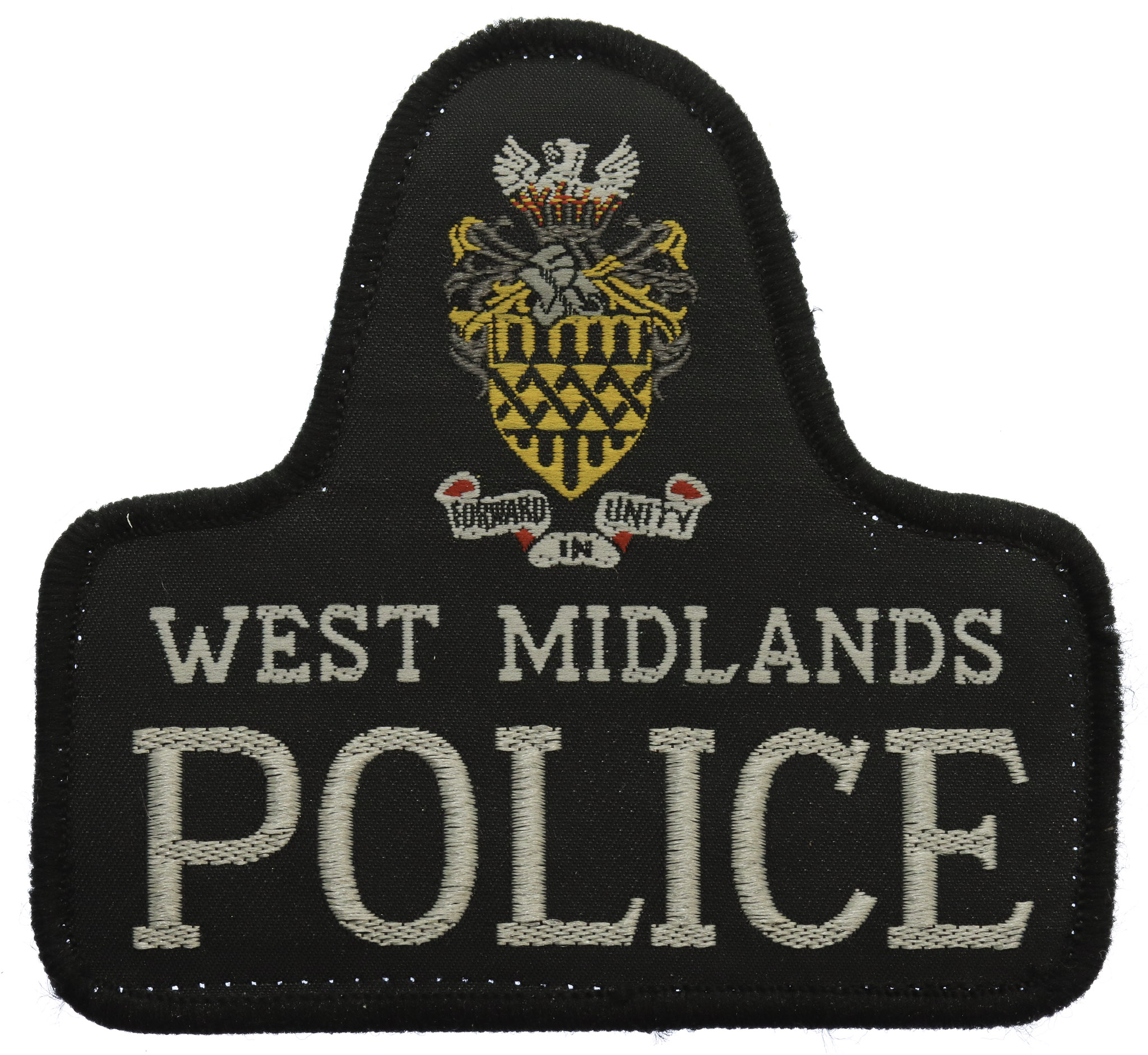 West Midlands Police Cloth Bell Patch Badge