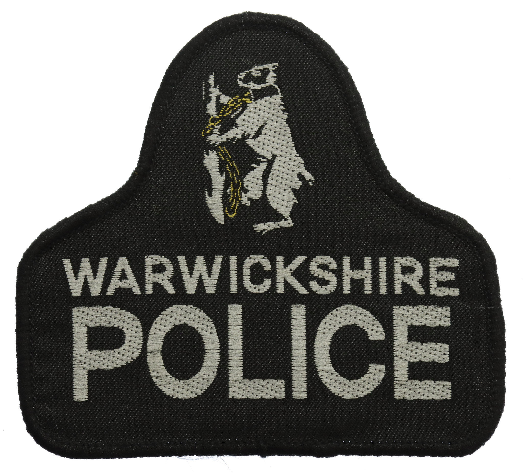 Warwickshire Police Cloth Bell Patch Badge