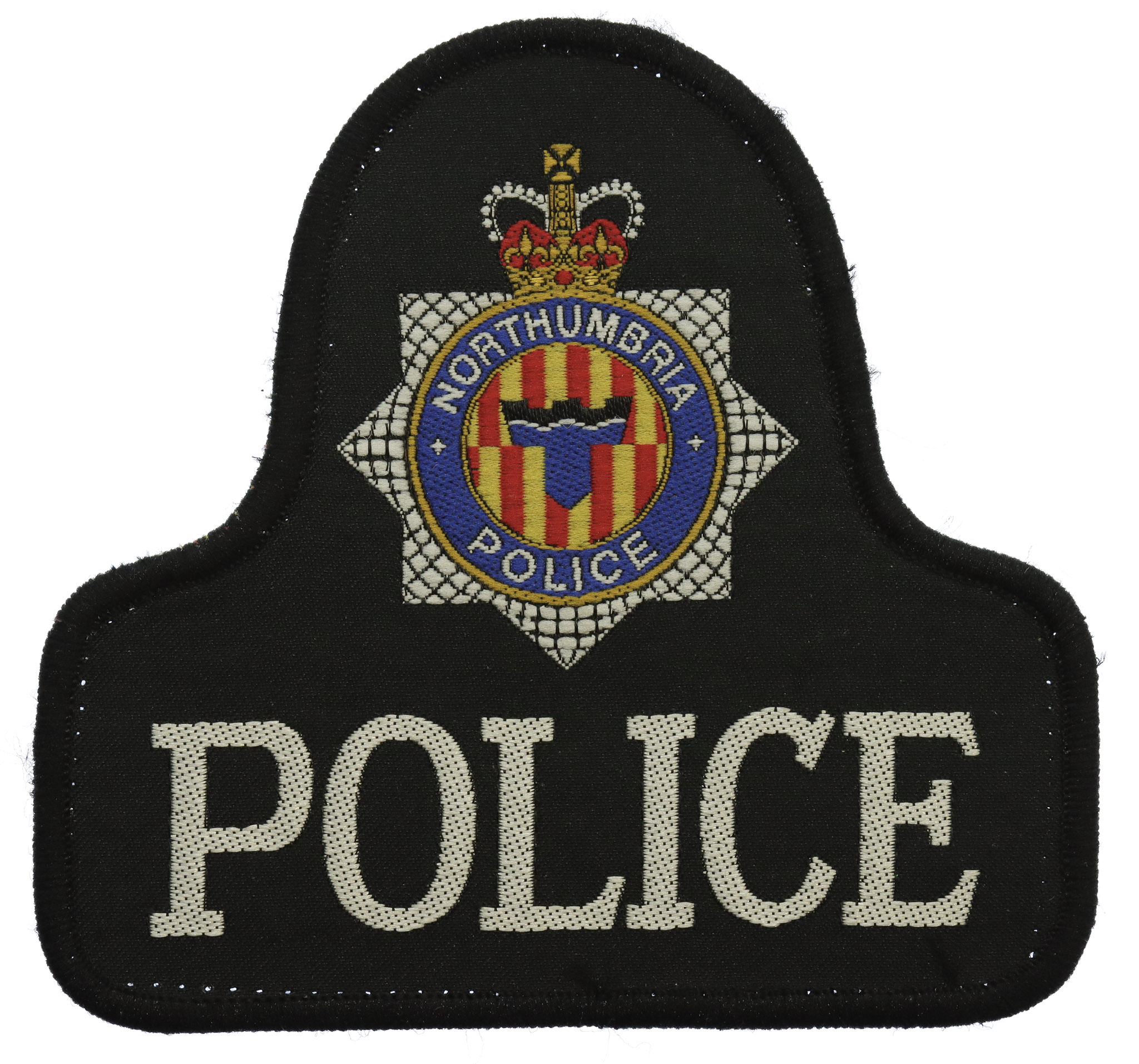 Northumbria Police Cloth Bell Patch Badge