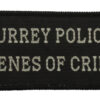 Surrey Police Scenes of Crime Cloth Patch Badge
