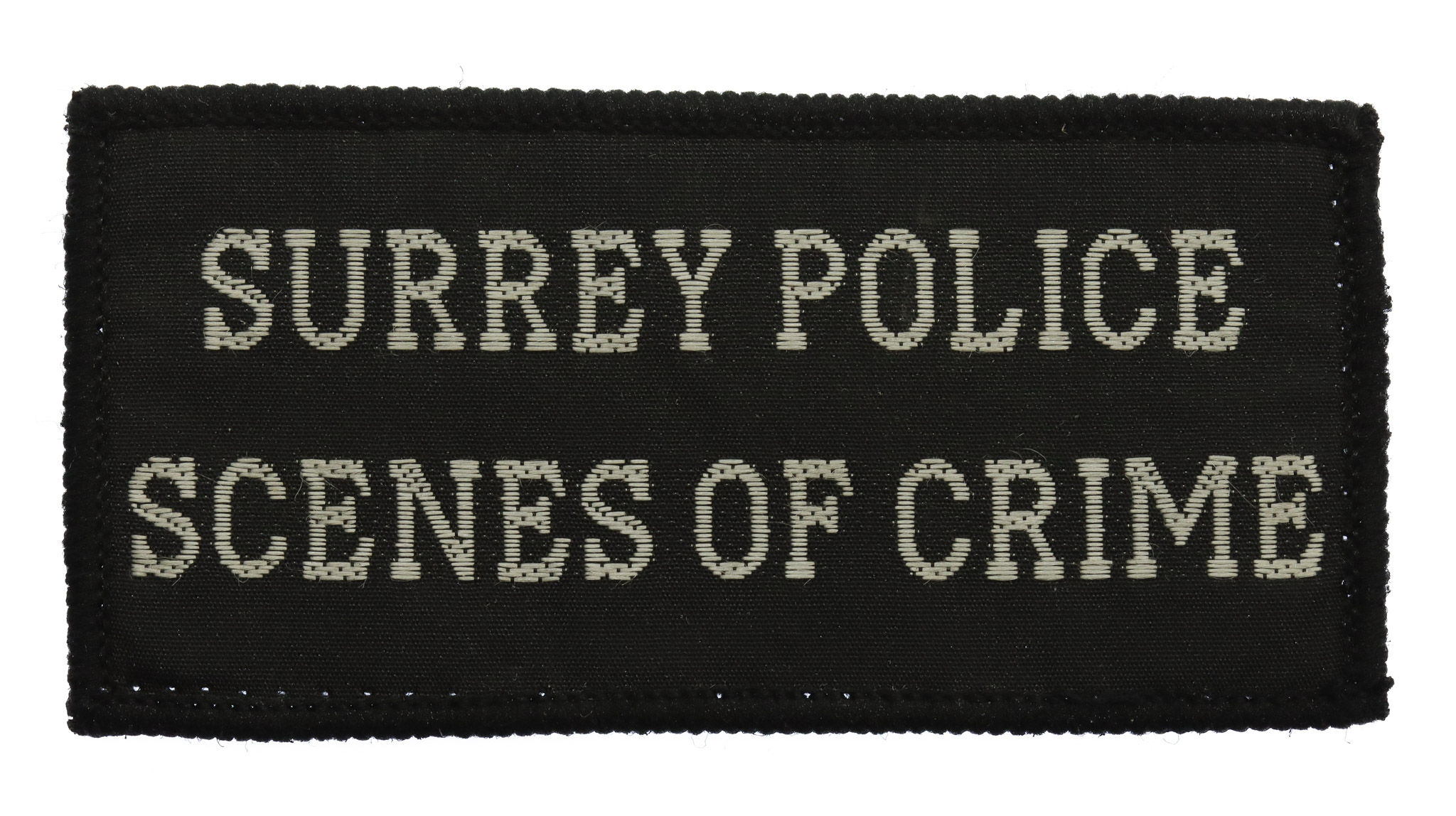 Surrey Police Scenes of Crime Cloth Patch Badge