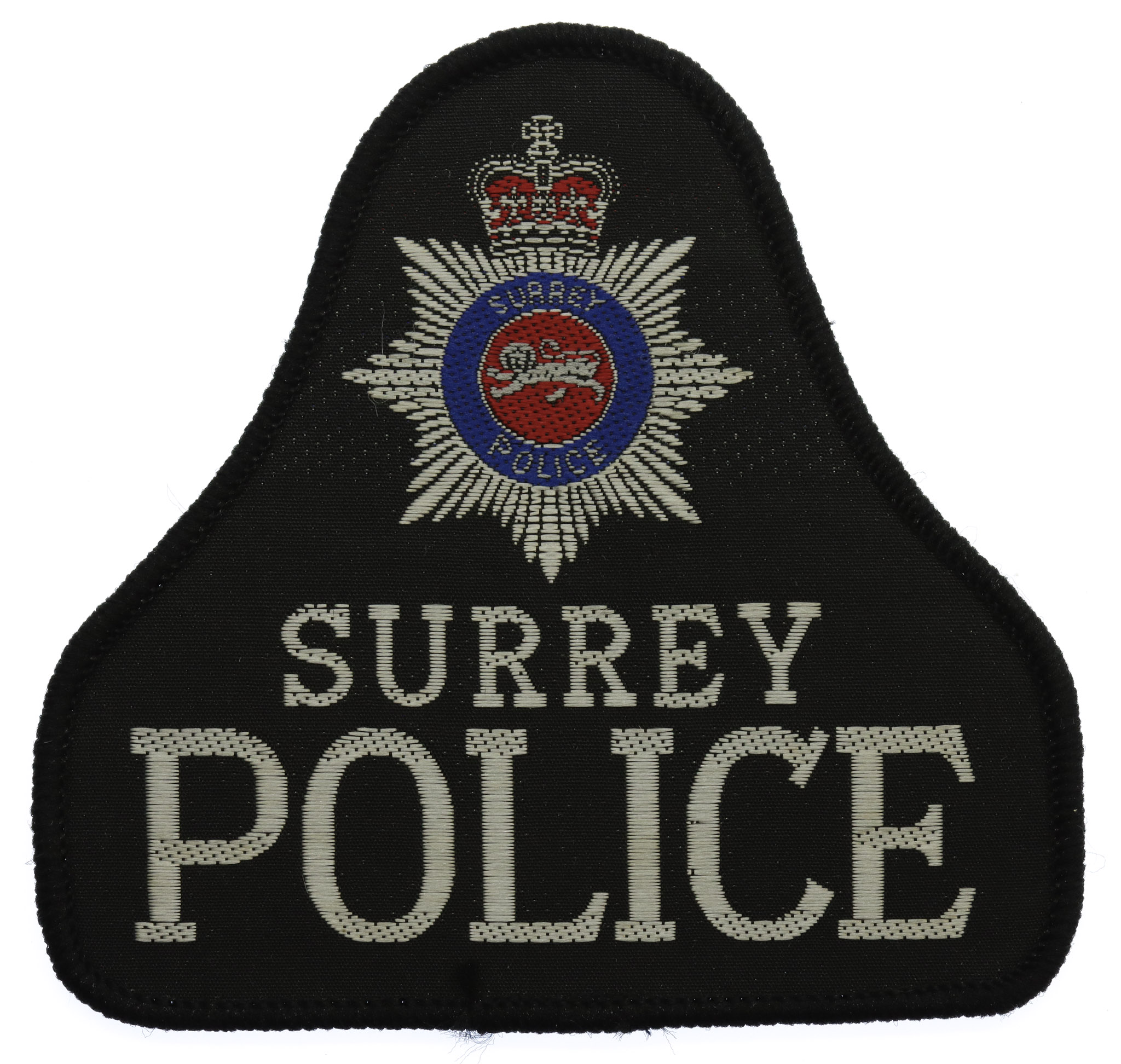 Surrey Police Cloth Bell Patch Badge