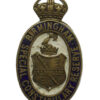 Birmingham Special Constabulary Reserve Enamelled Lapel Badge - King's Crown
