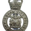 Birmingham City Police Cap Badge - Queen's Crown