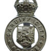 Cardiff City Police Cap Badge - King's Crown
