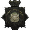 Cardiff City Police Night Helmet Plate - King's Crown