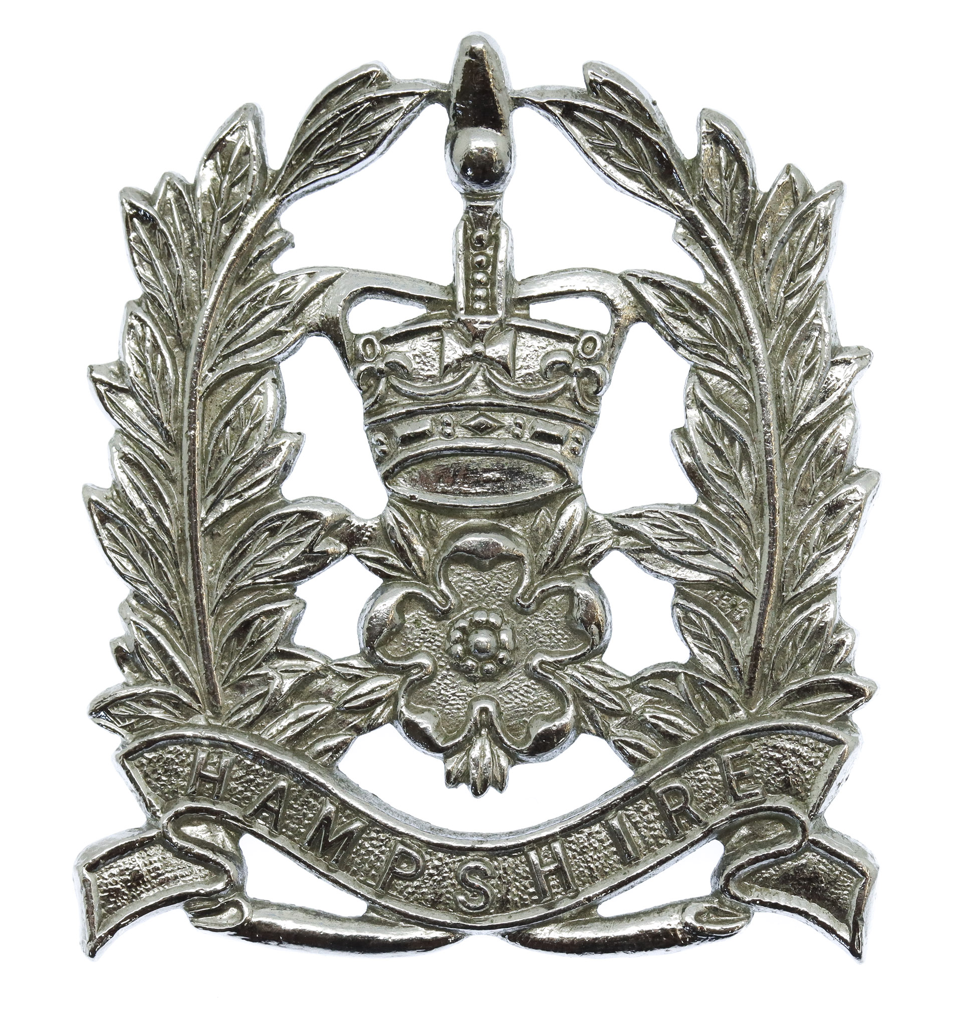 Hampshire Constabulary Constables Cap Badge - Queen's Crown