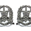 Pair of Hampshire Constabulary Collar Badges - Queen's Crown