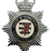 Avon & Somerset Constabulary Enamelled Helmet Plate - Queen's Crown