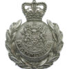 Monmouthshire Constabulary Wreath Helmet Plate - Queen's Crown