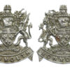 Pair of Monmouthshire Constabulary Collar/Epaulette Badges