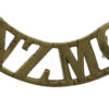 New Zealand Medical Corps (N.Z.M.C.) Shoulder Title