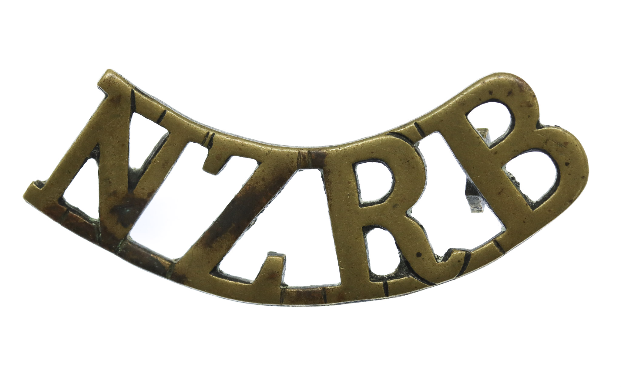 New Zealand Rifle Brigade (N.Z.R.B.) Shoulder Title