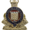 Royal New Zealand Ordnance Corps Anodised (Staybrite) Cap Badge 