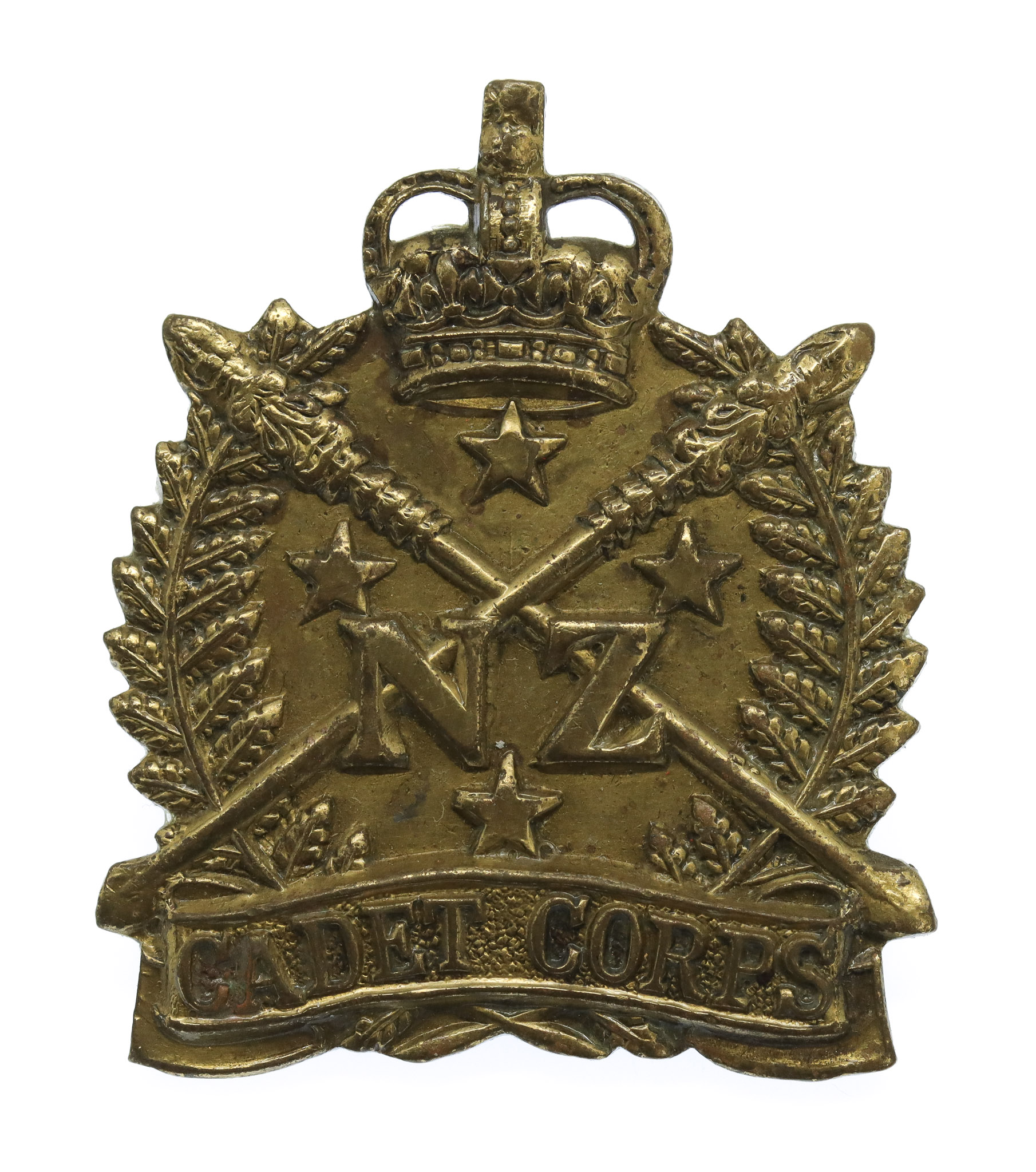New Zealand Cadet Corps Cap Badge - Queen's Crown